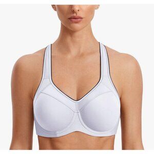 Syrokan Sport Bra 34B Brick A233 High Impact Racerback Moisture Wicking
